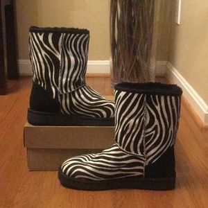 Zebra UGG Boots